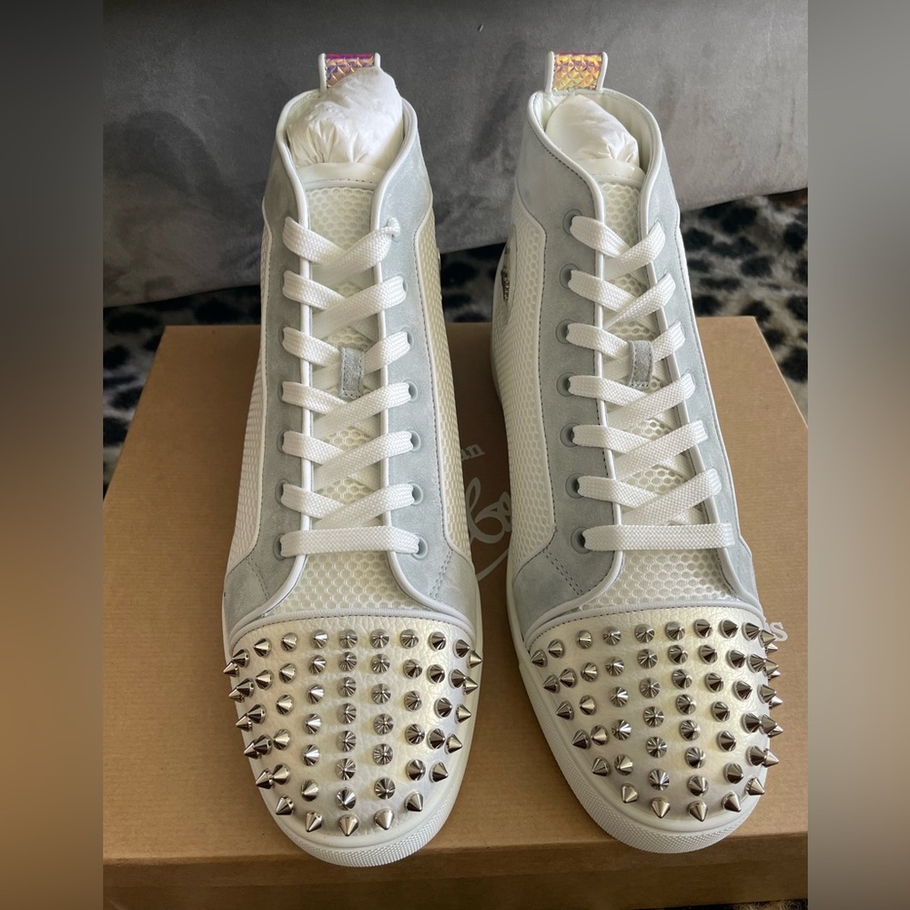 Christian Louboutin Spikes Orlato Flat Sneakers. BTAND NEW!